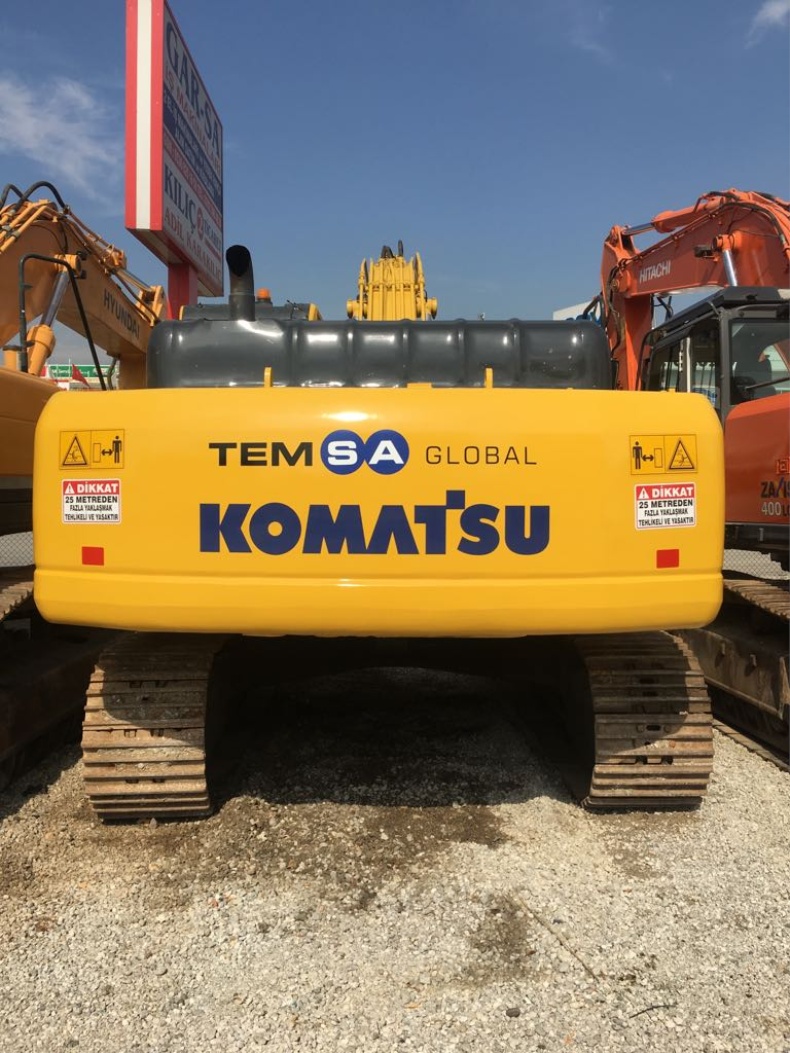 KOMATSU PC350-8 PALETLİ EKSKAVATÖR